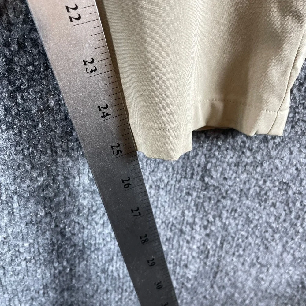Lululemon Pants Mens 32x25 Tan Warpstreme Slim Fit 5 Pocket Trousers ABC Stretch